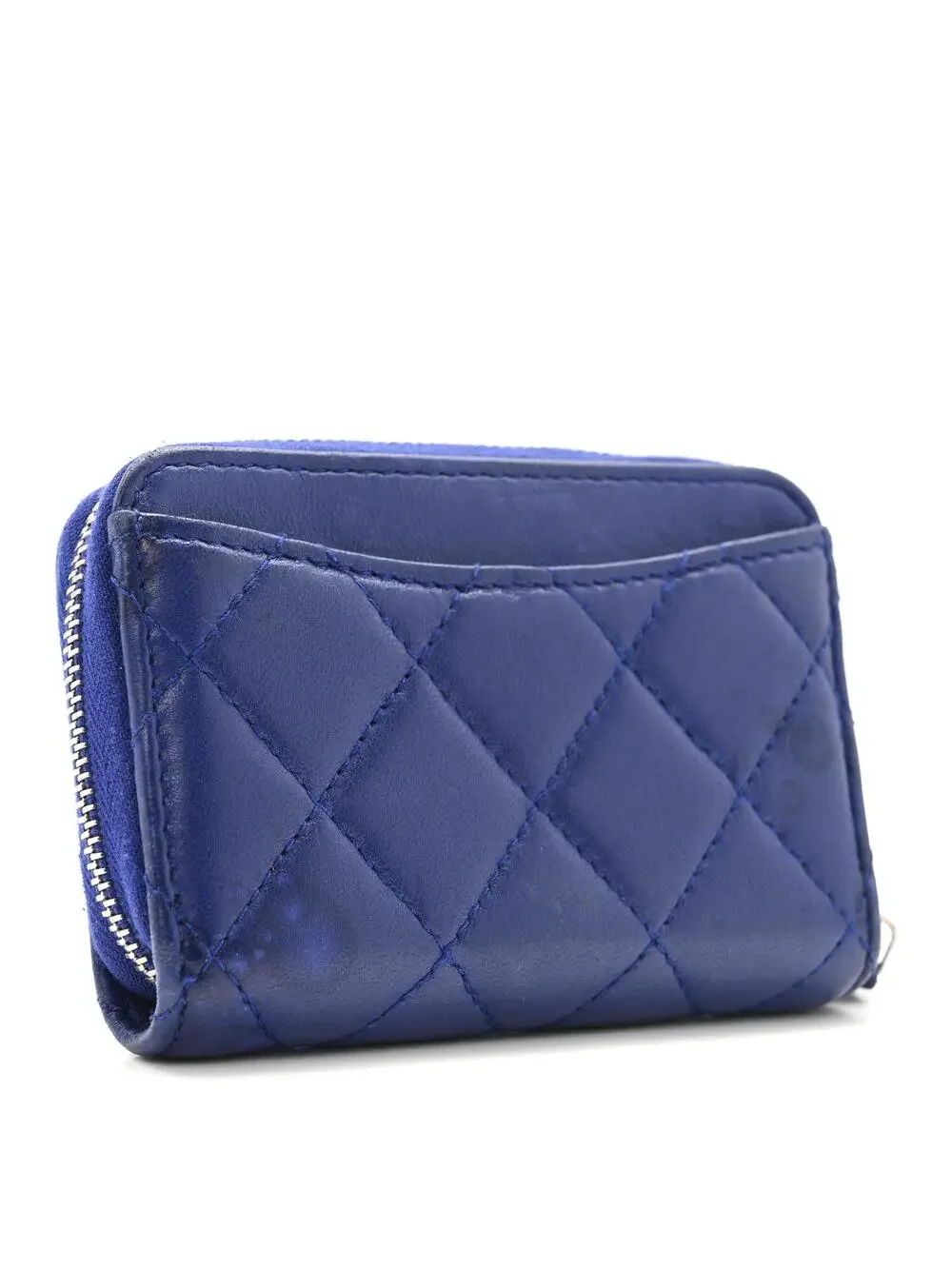 Chanel Lambskin Quilted Zip Around Coin #231478C55B